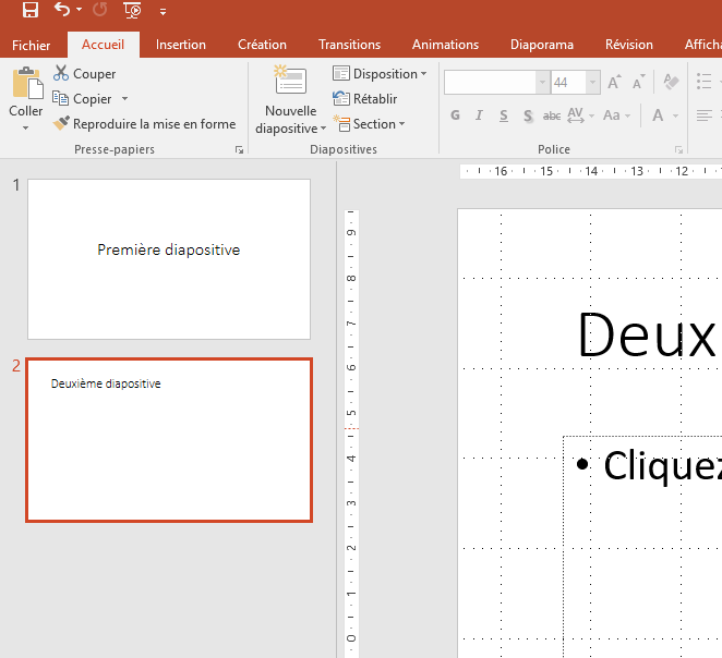 PowerPoint - Cr er supprimer dupliquer une diapositive Capture d cran 2025-08-20 120409.png