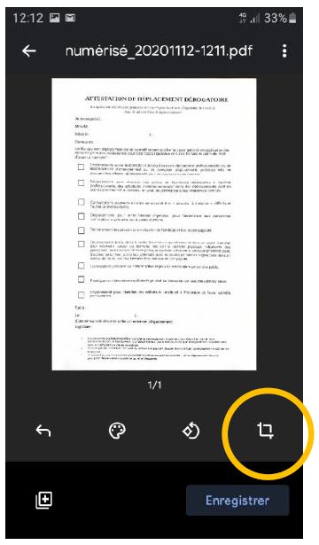Scanner stocker et partager vos documents avec GoogleDrive pour smartphone Android 6-take-picture3.JPG