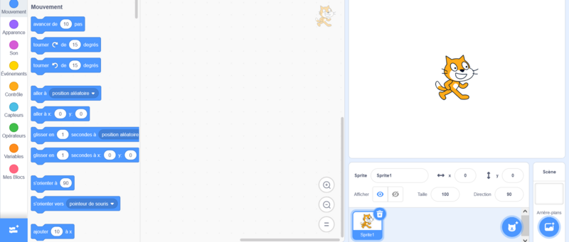 Fichier:Coder facilemennt avec Scratch Scratch cran cr ation.png