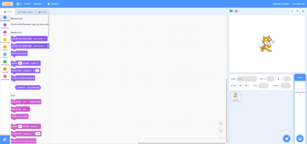 D couvrir le langage de programmation avec Scratch Screenshot 2022-08-05 at 16-45-13 Scratch - Imagine Program Share.png